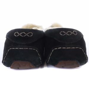 UGG australia W ANSLEY モカシンシューズ スエード USA7 ブラック