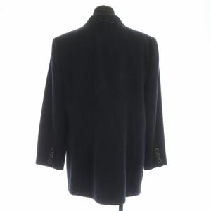 Leilian セットアップ 上下 ジャケット 3B ミドル丈 総裏地 スカート セミフレア ミモレ丈 ウール 13+ ネイビー