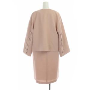 ADORE ノーカラージャケット ワンピース 2点セット 36 ピンク