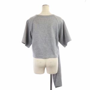 ADORE カットソー ダブルスムースサイドタック 五分袖 38 グレー