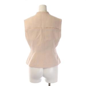 CELFORD 22SS セットアップ ビスチェジレ ノースリーブ ジップアップ プリーツ フレア 36 ライトピンク