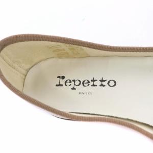Repetto Camille Ballerinas パンプス バレエシューズ パテントレザー 37 1/2 23.5cm ライトブラウン