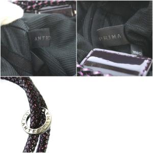 ANTEPRIMA フィオリトゥーラ ワイヤーバッグ ハンドバッグ フラワーモチーフ パープル