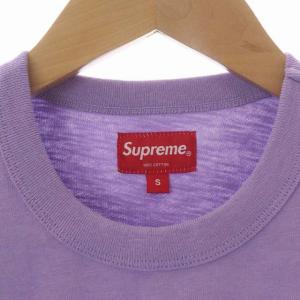 Supreme 20FW Plaid Applique S/S Top S 薄紫