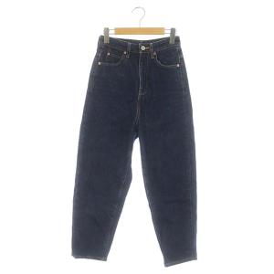 デニムパンツ ジーンズ テーパードパンツ ハイライズ 34 インディゴ