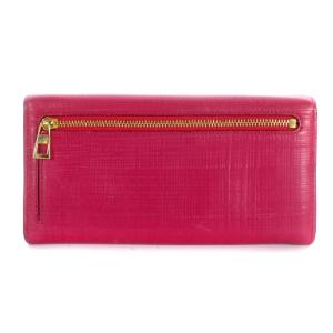LOEWE アナグラム 長財布 二つ折り レザー ピンク OH