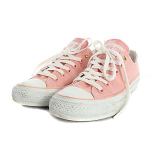CONVERSE オールスター スニーカー ローカット キャンバス 24cm ピンク 4G1705