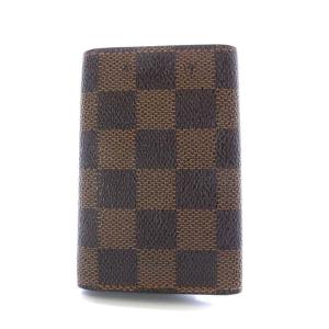 LOUIS VUITTON ダミエ ミュルティクレ6 キーケース 茶色 ブラウン N62630