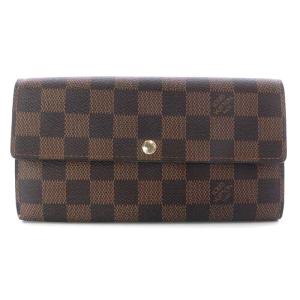 ダミエ ポルトフォイユサラ 長財布 ブラウン N61734