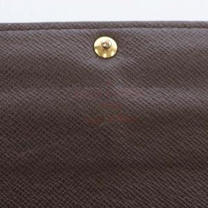 LOUIS VUITTON ダミエ ポルトフォイユサラ 長財布 ブラウン N61734
