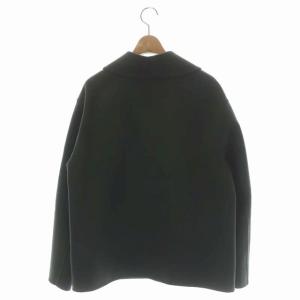 Theory 21AW Luxe New Divide Casual Peacoat B カシミヤ混 P カーキ