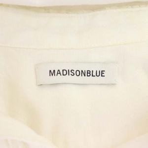 MADISONBLUE シャツ エンブロイダリー フリル 01 白