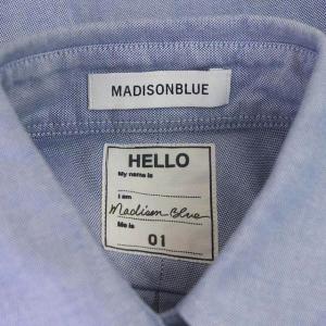 MADISONBLUE CHAMBRY HAMPTON LONG SHIRT 01 ブルー
