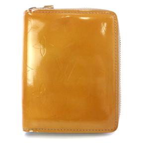 ヴェルニ ブルーム 財布 二つ折り ラウンドファスナー イエロー M91015
