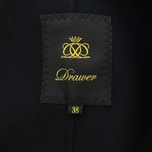 Drawer ウールカシミヤダブルコート 38 濃紺