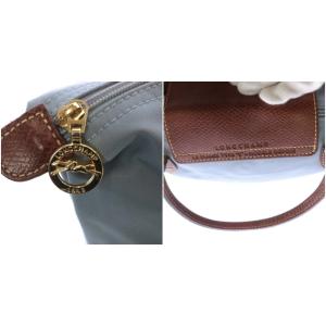 Longchamp ル・プリアージュ トートバッグ ハンドバッグ ナイロン S グレー