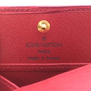 LOUIS VUITTON エピ ポルトモネ ボワット コインケース 小銭入れ レザー 赤 レッド M63697