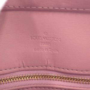 LOUIS VUITTON M91121 ヴェルニ ヒューストン トートバッグ パテントレザー オレンジ