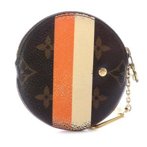 LOUIS VUITTON モノグラム グルーム ポルトモネ ロン コインケース 小銭入れ ブラウン M60037