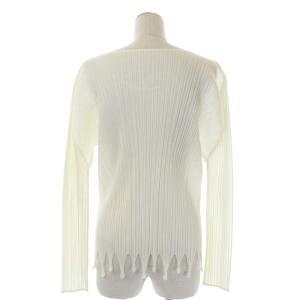 PLEATS PLEASE ISSEY MIYAKE プリーツブラウス 4 オフホワイト