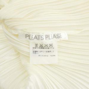 PLEATS PLEASE ISSEY MIYAKE プリーツブラウス 4 オフホワイト