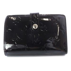 ヴェルニ ポルトフォイユ ヴィエノワ 財布 二つ折り がま口 アマラント ダークパープル M93521