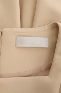 CELFORD 19AW トリプルクロスワンピース ロング 半袖 34 ピンクベージュ