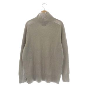 MARGARET HOWELL 21AW WOOL CASHMERE タートルネックニット セーター  2 ライトグレー