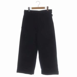 COTTON WOOL DRILL ワイドパンツ ジッパーフライ 2 ネイビー