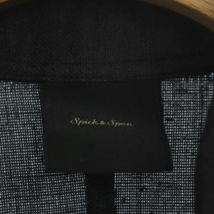 Spick&Span 20SS リネンライク シャツジャケット ドルマンスリーブ 長袖 オーバーサイズ F ダークグレー