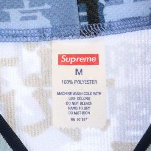 Supreme 21AW Kanji Camo Zip Up Baseball Jersey シャツ 半袖