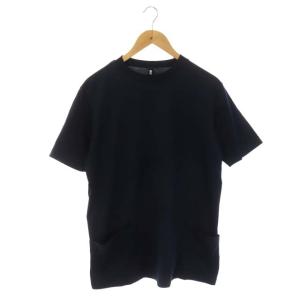 20AW サイドポケット Tシャツ カットソー 半袖 プルオーバー 3 ネイビー