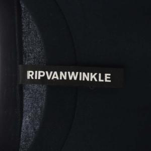 RIPVANWINKLE 20AW サイドポケット Tシャツ カットソー 半袖 プルオーバー 3 ネイビー