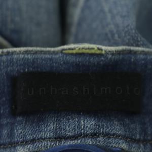 junhashimoto 21SS D02 CARROT FIT DENIM パンツ テーパード スリム ユーズド加工 ストレッチ 2