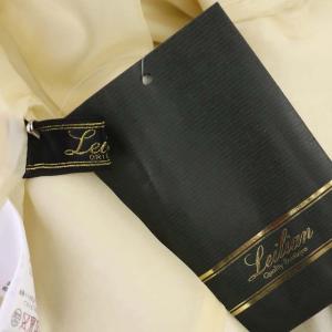 Leilian LINTON ツイード ビジュー ジャケット シャギー 9 ライトベージュ