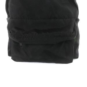 Hervé Chapelier ナイロンデイパックMLサイズ フュズィ リュックサック ブラック