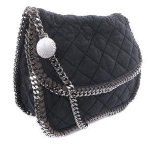 STELLA McCARTNEY ファラベラ キルティング チェーンショルダーバッグ ブラック