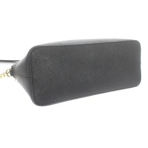 MICHAEL KORS ショルダーバッグ レザー ロゴ 黒 ブラック