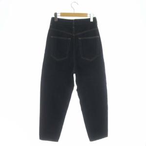 nagonstans デニムパンツ ジーンズ テーパード ハイウエスト 36 ダークブルー