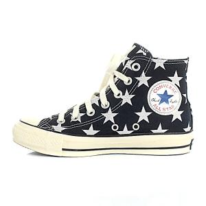  ALL STAR 100 NISHIJIN-ORI ST HI NAVY スニーカー キャンバス スター柄