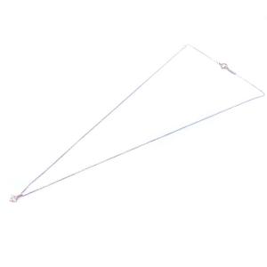 4℃ ネックレス ペンダント フラワーモチーフ ストーン K10 ゴールド