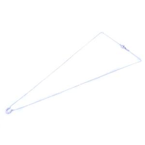 4℃ ネックレス ペンダント 馬蹄 ホースシュー ダイヤモンド K18 ホワイトゴールド