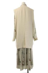Ameri VINTAGE 21AW UND NEVAEH VEST SET DRESS セット プリーツ 花柄