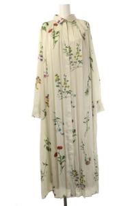 Ameri VINTAGE 21AW UND NEVAEH VEST SET DRESS セット プリーツ 花柄