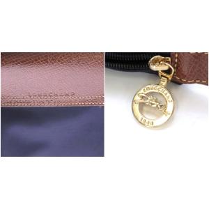 Longchamp LE PLIAGE トートバッグ ハンドバッグ ナイロン S ダークパープル