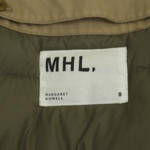 MHL. ダウンライナー付き ステンカラーコート ロング 2 ベージュ