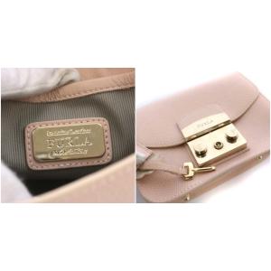 FURLA メトロポリス ショルダーバッグ ワンショルダー レザー ピンク