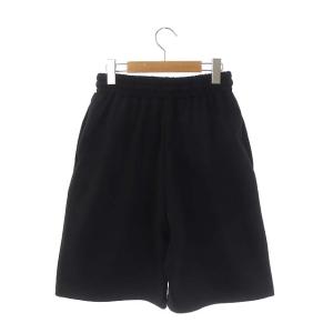 CELINE by Hedi Slimane ショートパンツ イージー ジャージー ロゴプリント XS 黒 
