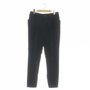 15AW テーパード イージーパンツ タック 1 黒 ブラック