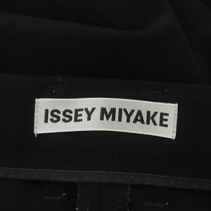 ISSEY MIYAKE 15AW テーパード イージーパンツ タック 1 黒 ブラック